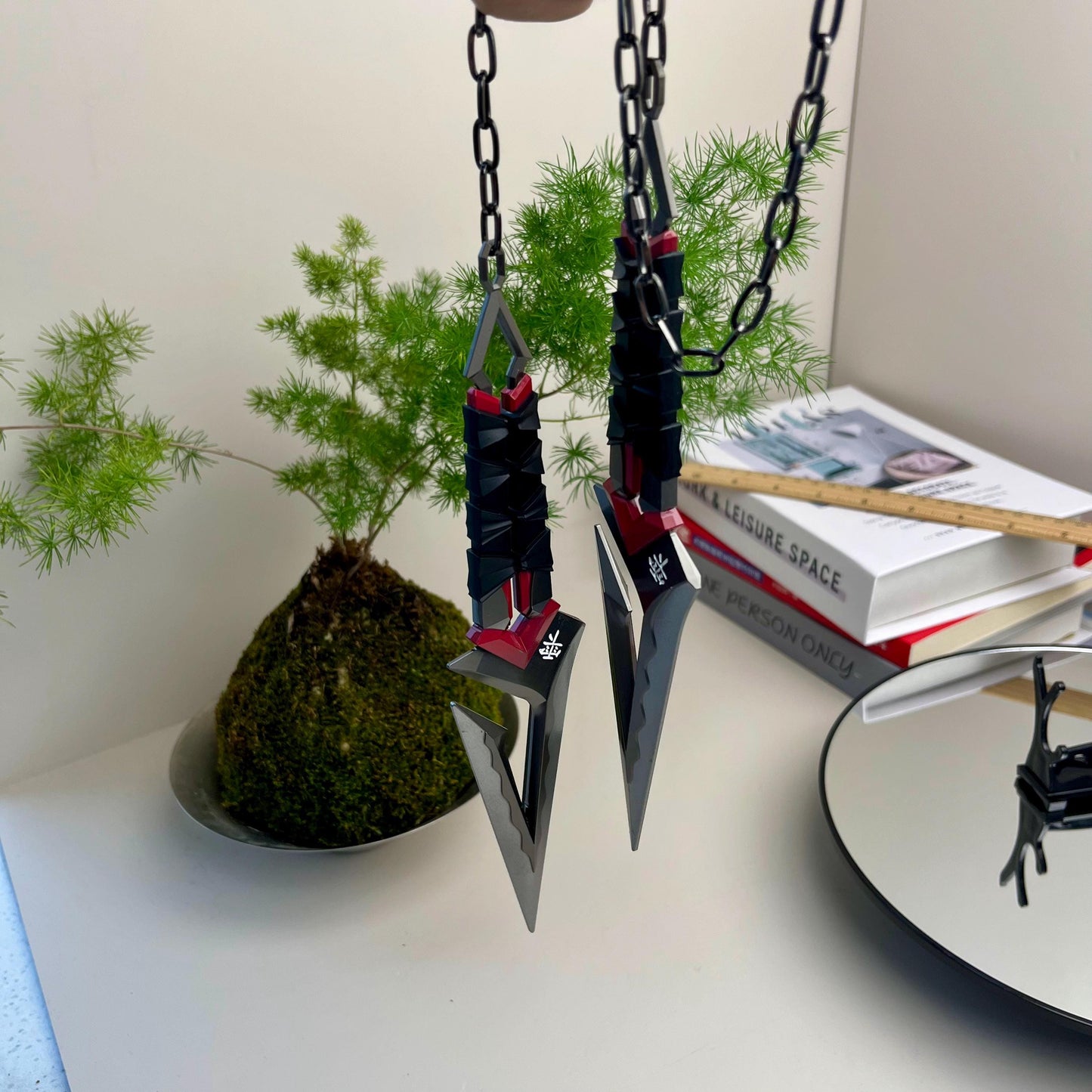 Valorant Kuronami No Yaiba, Valorant Knife, Kuronami Kunai, Metal Weapon Model, Trainer Knife, Game Peripheral, Weapons Replica, Toys Gift