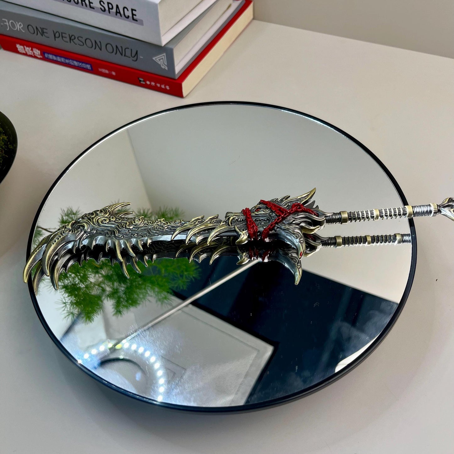 Naraka Bladepoint, Exiled Star Wolf, Game Peripheral, Trainer Knife, Metal Weapon Model, Game Weapon Replica, Collection Craft Toys Gifts