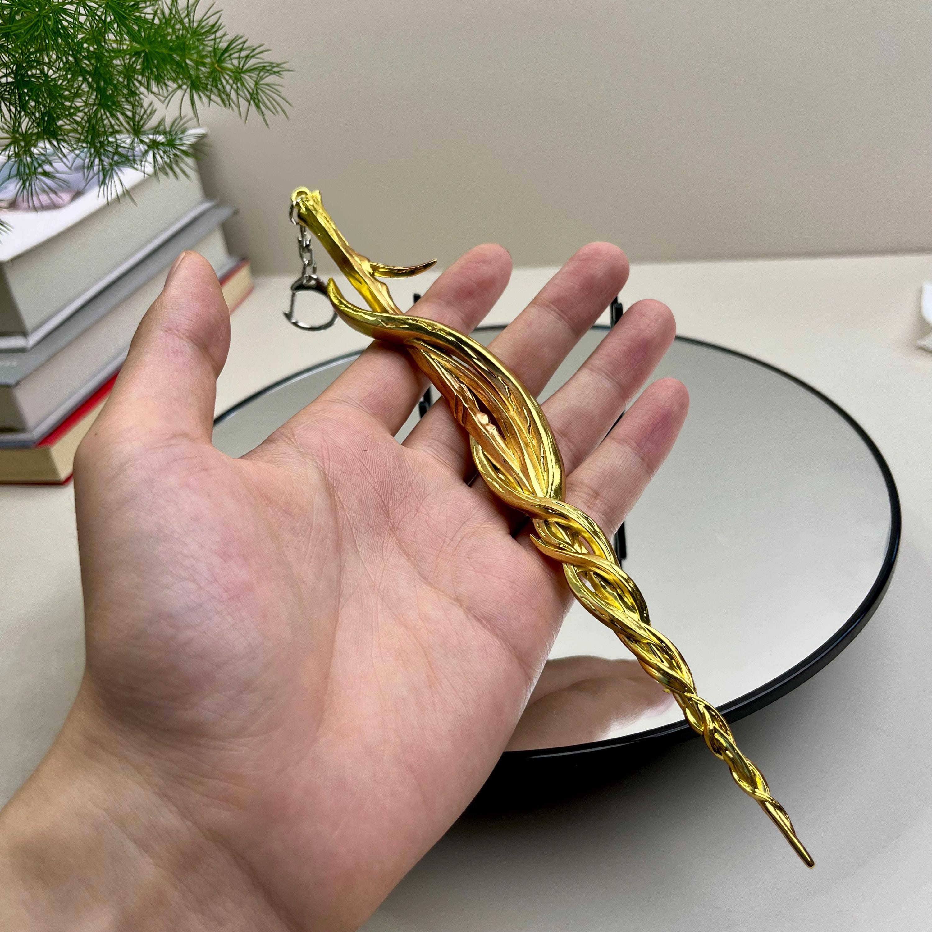 Elden Ring Dagger Set - Inspired Death Counterstab and Cursed Dagger Metal Collectible Display