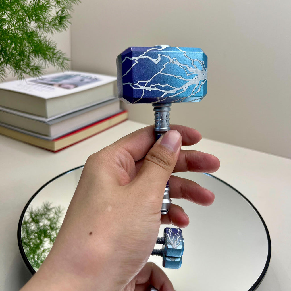 Valorant Inspired Smite Hammer – Metal Display Collectible