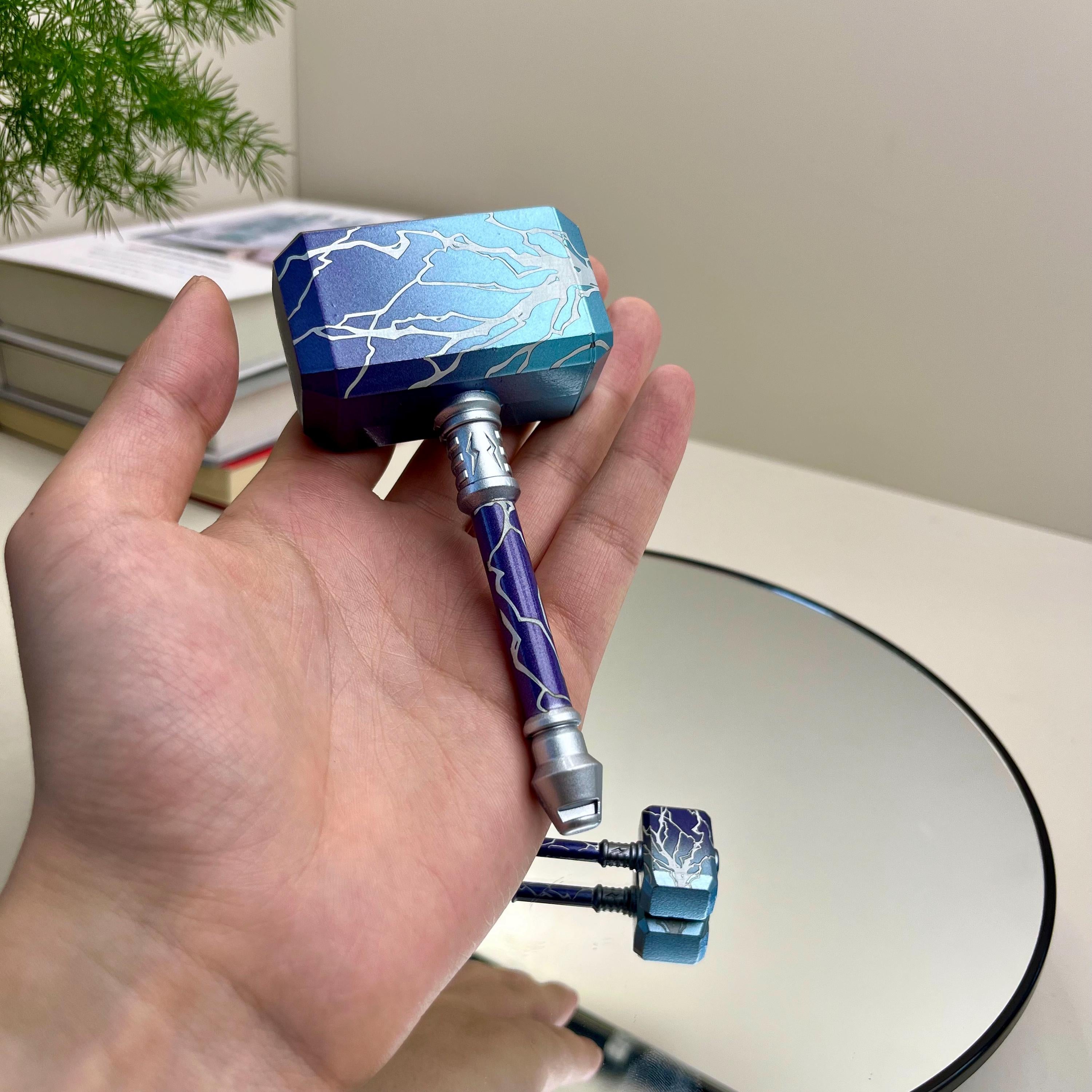 Valorant Inspired Smite Hammer – Metal Display Collectible