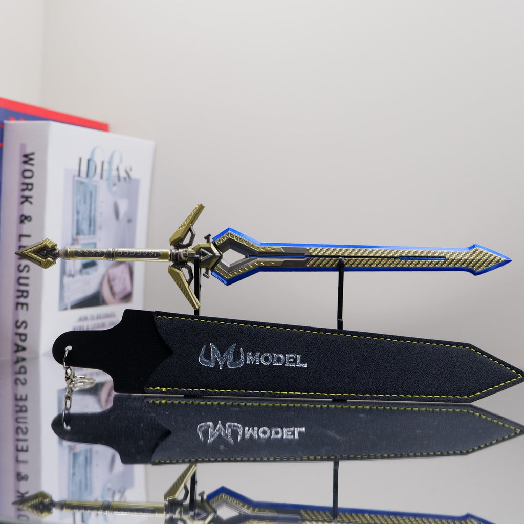 APEX Power Sword – Metal Display Model with Sheath, Katana-Style Desk Decor & Collector Gift